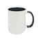 6 Packs: 6 ct. (36 total) 11.8oz. 2-Tone Ceramic Sublimation Mugs by Make Market®